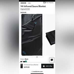 Higher Dose Infrared Sauna Blanket with one insert